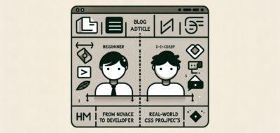 From Novice to Developer: Real-World HTML and CSS Projects image