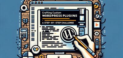 Crafting Custom WordPress Plugins: A Step-by-Step Challenge image