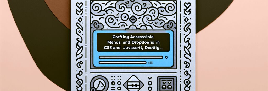 Створення доступних меню та випадаючих списків в CSS та JavaScript. image