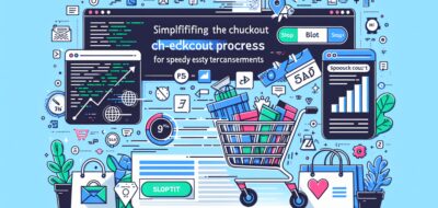 Simplifying the Checkout Process for Speed Enhancements in E-commerce Sites image