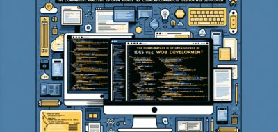 The Comparative Analysis of Open Source vs. Commercial IDEs for Web Development image