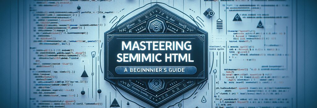 Оволодіння семантичним HTML для веб-розробників: Посібник для початківців image