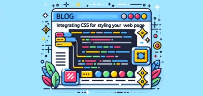 Integrating CSS for Visual Flair: Styling Your First Web Page image