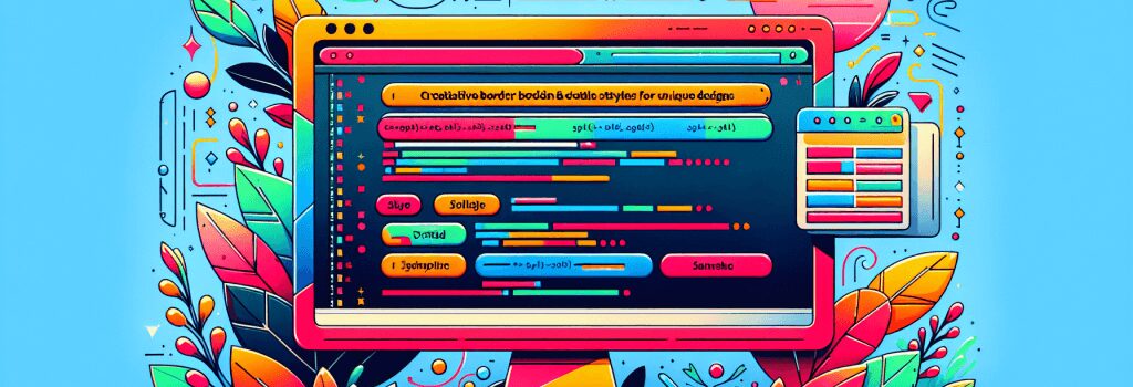 Creative Border and Outline Styles with CSS for Unique Designs image