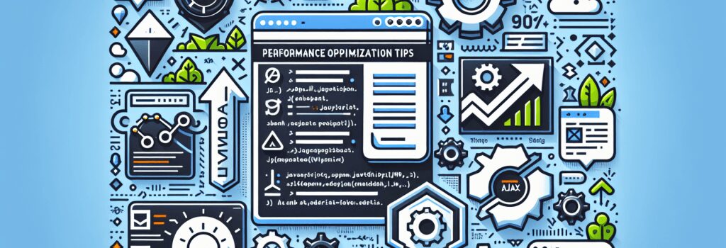 Performance Optimization Tips for JavaScript and AJAX in Web Development image