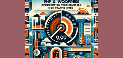 PHP and WordPress Optimization Techniques for High Traffic Sites image