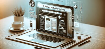 Building a Portfolio Website with WordPress image