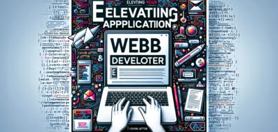 Elevating Your Application with a Creative Web Developer Cover Letter image