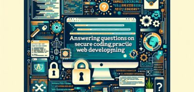 Answering Questions on Secure Coding Practices in Web Development image