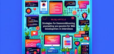 Strategies for Demonstrating Your Passion for Web Development in Interviews image