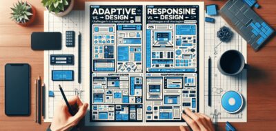 Adaptive vs. Responsive Design in CSS: Challenges and Strategies image