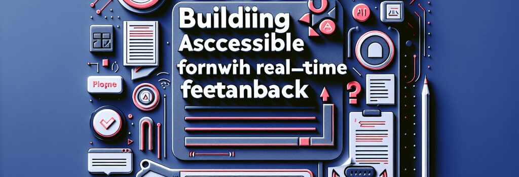 Building Accessible Forms with Real-Time Feedback image
