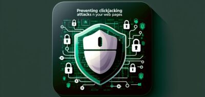 Preventing Clickjacking Attacks on Your Web Pages image