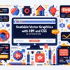 Scalable Vector Graphics (SVG) with HTML and CSS: An Introduction image