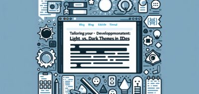 Tailoring Your Development Environment: Light vs. Dark Themes in IDEs image