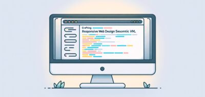 Crafting Responsive Web Designs with Semantic HTML image