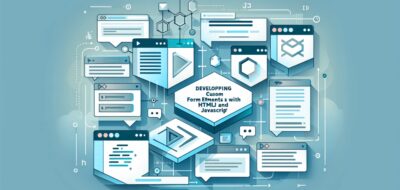 Developing Custom Form Elements with HTML and JavaScript. image