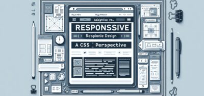 Адаптивний проти реагуючого дизайну: перспектива CSS image