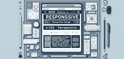 Adaptive vs. Responsive Design: A CSS Perspective image