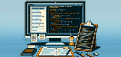 How to Properly Document PHP Code for Maintainability image