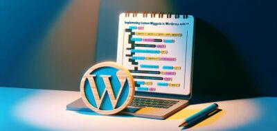 Implementing Custom Widgets in WordPress with PHP image