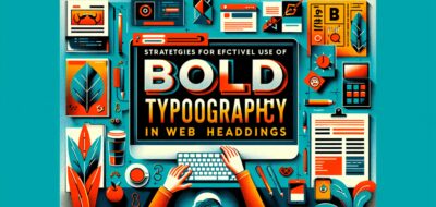 Strategies for Effective Use of Bold Typography in Web Headings image