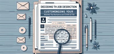 Decoding the Job Description: Customizing Your Resume and Cover Letter image