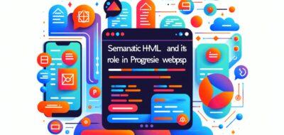 Semantic HTML and Its Role in Progressive Web Apps. image