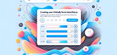 Creating User-Friendly Form Interfaces with CSS Animations image