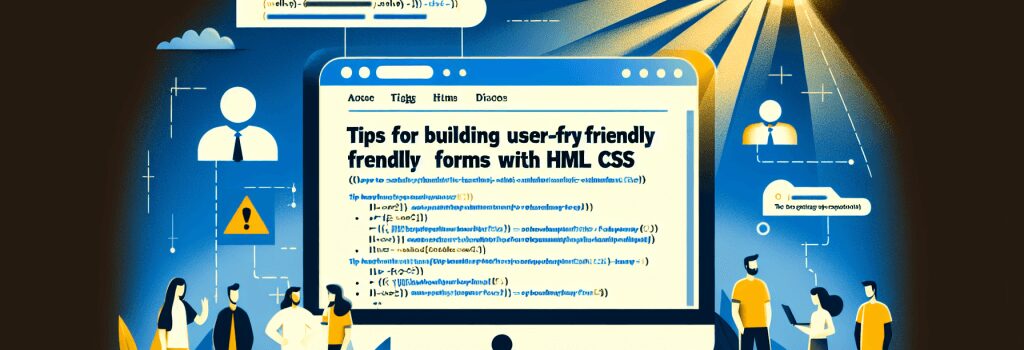 Tips for Building User-Friendly Forms with HTML and CSS image
