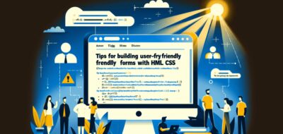 Tips for Building User-Friendly Forms with HTML and CSS image