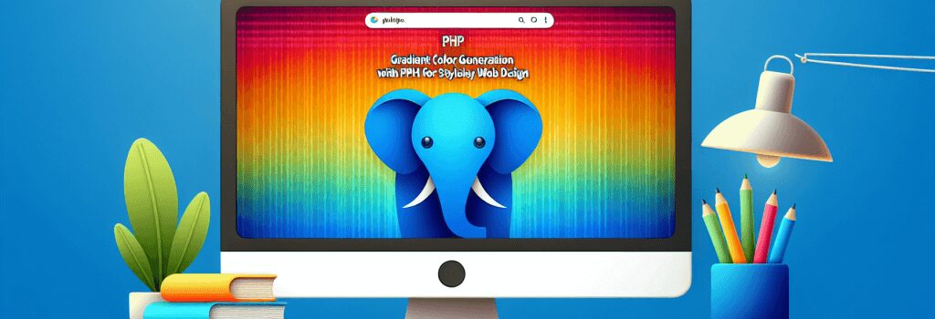 Gradient Color Generation with PHP for Stylish Web Design image
