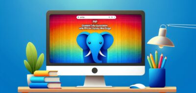 Gradient Color Generation with PHP for Stylish Web Design image
