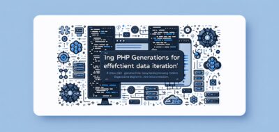 Introduction to PHP Generators for Efficient Data Iteration image