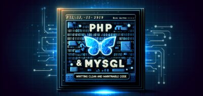 PHP and MySQL: Writing Clean and Maintainable Code image
