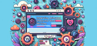 Integrating Animated Effects into Your WordPress Theme image