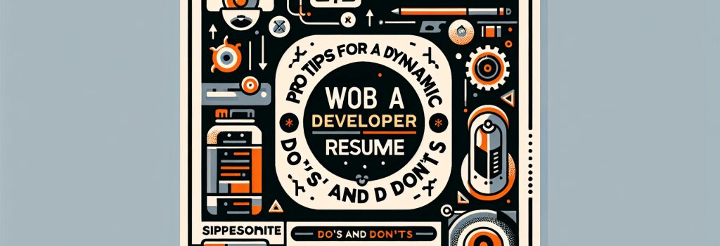 Pro Tips for a Dynamic Web Developer Resume: Do’s and Don’ts image