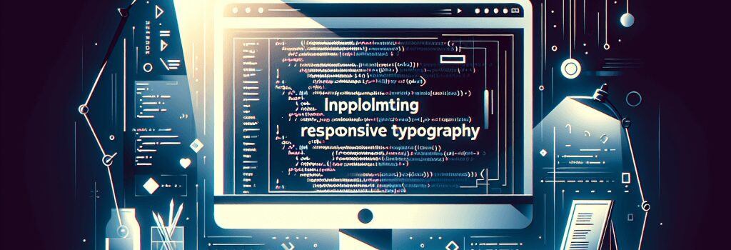Implementing Responsive Typography in Web Design image