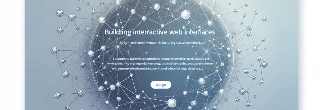Building Interactive Web Interfaces with React image