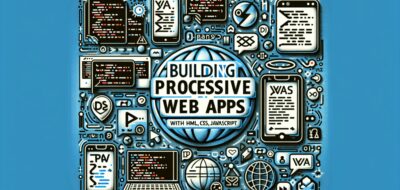 Building Progressive Web Apps (PWAs) with HTML, CSS, and JavaScript image