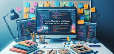 Tips for Managing Multiple Projects with IDEs and Text Editors image