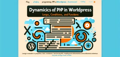 Dynamics of PHP in WordPress: Loops, Conditions, and Functions image