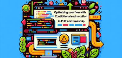 Optimizing User Flow with Conditional Redirection in PHP and JavaScript image