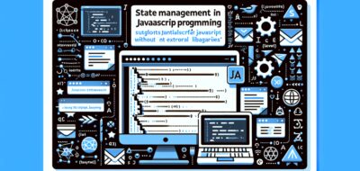 State Management in JavaScript Without External Libraries image