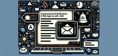 Implementing Push Notifications in Web Apps with JavaScript and AJAX image