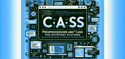 CSS Preprocessors: SASS and LESS for Efficient Styling image