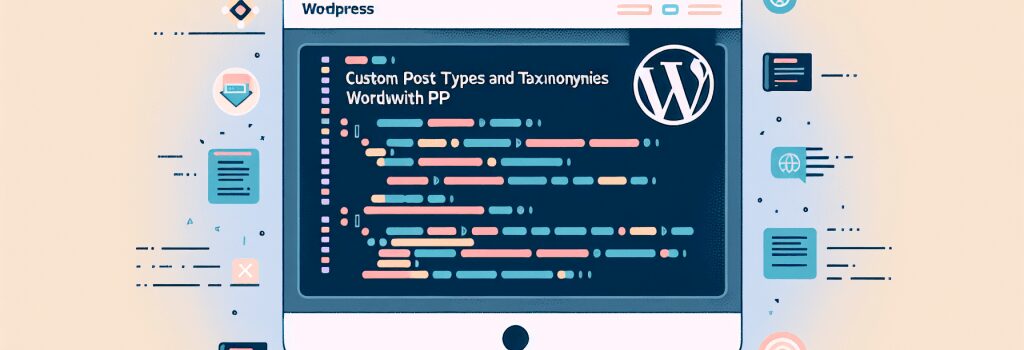 Custom Post Types and Taxonomies in WordPress with PHP image