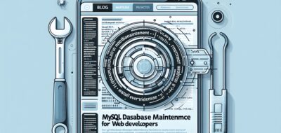 MySQL Database Maintenance Best Practices for Web Developers image