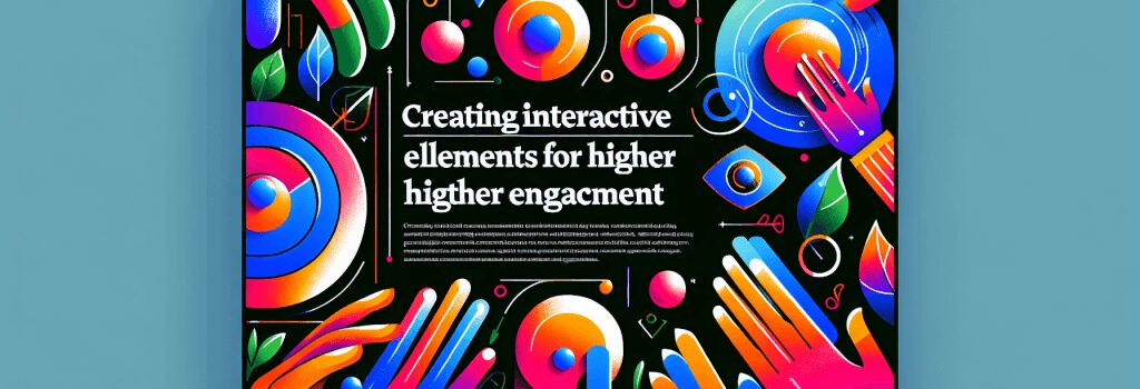 Creating Interactive Elements for Higher Engagement image