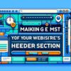 Making the Most of Your Website’s Header Section image
